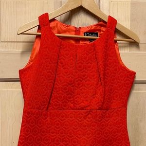 Coral dress